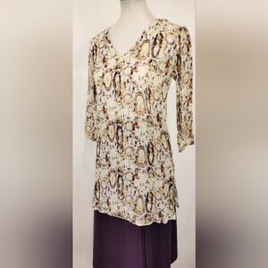 APNY LONGLINE BLOUSE